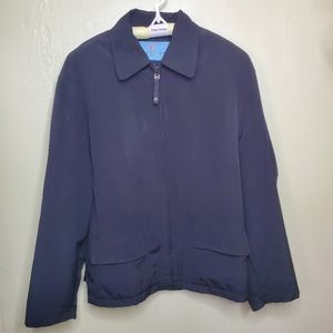 Kenneth Cole Reaction - Mens Zip Up Jacket - Size Medium - Black